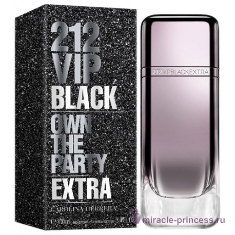 Carolina Herrera 212 Vip Men Black Extra 22