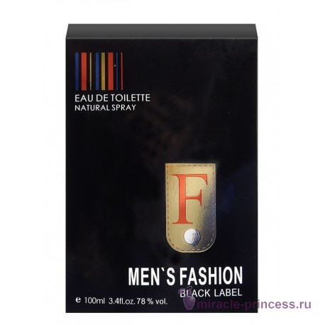 Parfums Genty Men`s Fashion Black Label 22