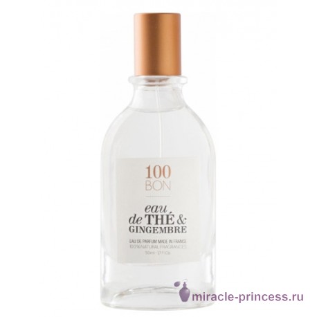 100 Bon Eau De The & Gingembre 11