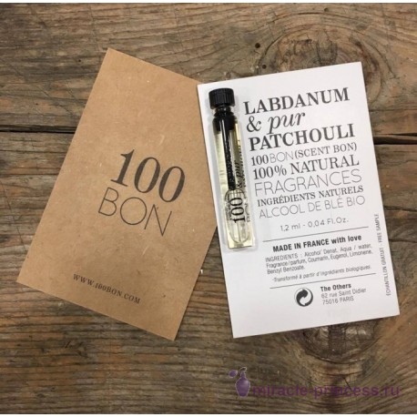 100 Bon Labdanum & Pur Patchouli 22