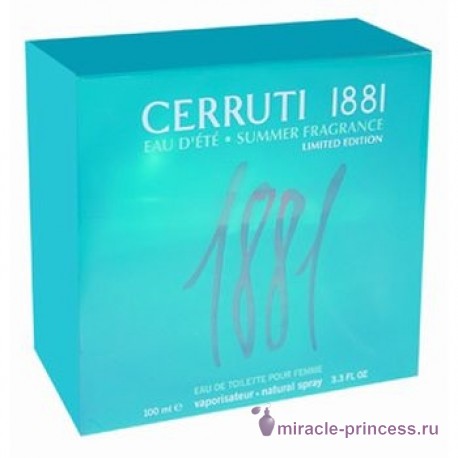 Cerruti 1881 Eau Dete 22