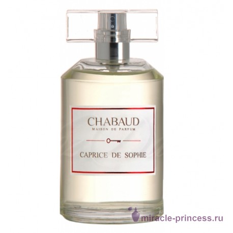 Chabaud Maison de Parfum Caprice de Sophie 11