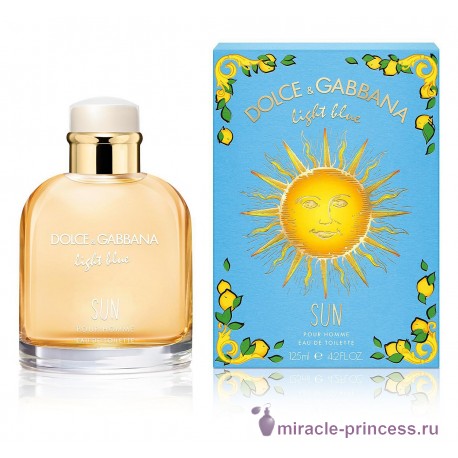 Dolce & Gabbana Light Blue Sun Pour Homme 22