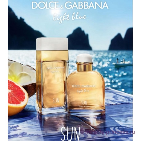 Dolce & Gabbana Light Blue Sun Pour Homme 22