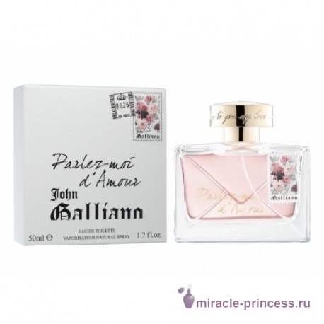 John Galliano Parlez-Moi d’Amour Charming 22