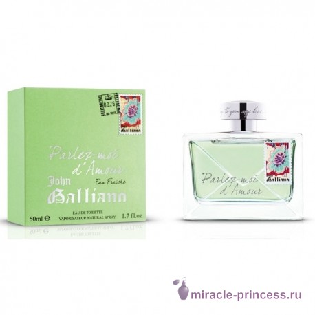 John Galliano Parlez-Moi d’Amour Eau Fraiche 22