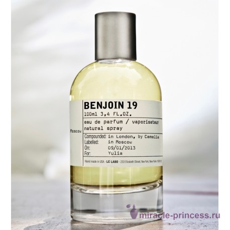 Le Labo Benjoin 19 Moscow 22