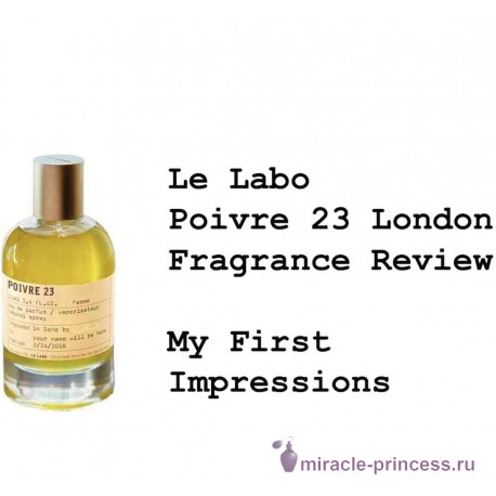 Le Labo Poivre 23 London 22