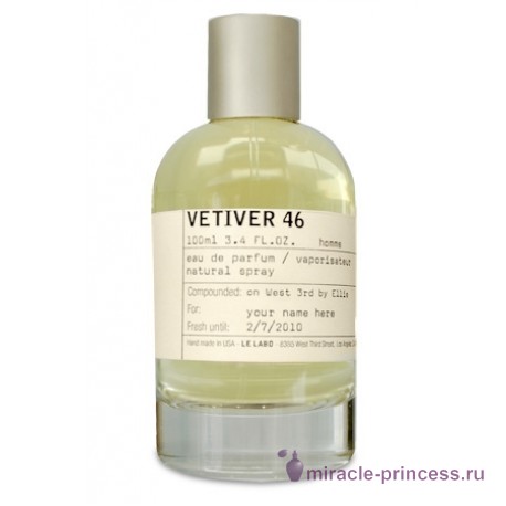 Le Labo Vetiver 46 11