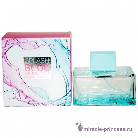 Antonio Banderas Blue Seduction for Women Splash 22