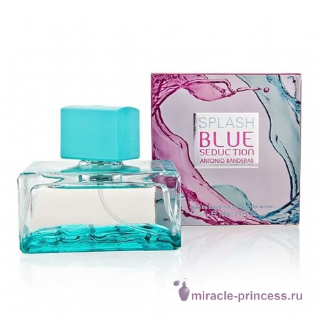 Antonio Banderas Blue Seduction for Women Splash 22