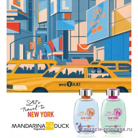 Mandarina Duck Let's Travel To New York For Man 22