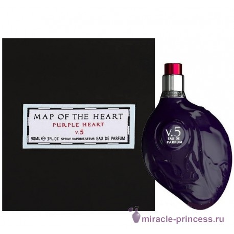 Map of the Heart Purple Heart V 5 22