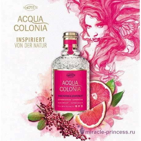 Maurer & Wirtz 4711 Acqua Colonia Pink Pepper & Grapefruit 22