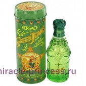 Versace Green Jeans Man